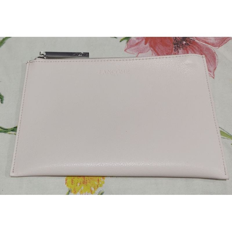 Lancome Trousse Pouch Bag - White