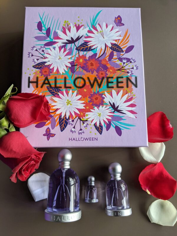Halloween For Women – Eau de Toilette, 100 ml + 30 ml + 4.5 ml Miniature Gift Set