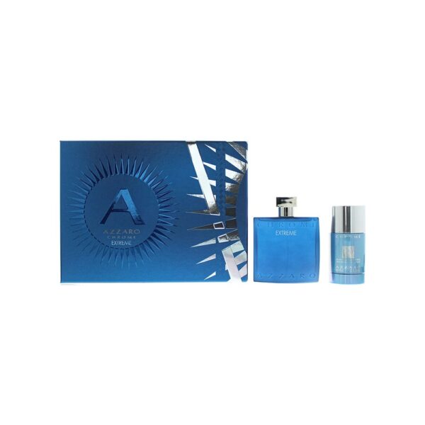 Azzaro Chrome Extreme – Eau de Parfum, 100ml + 75ml Deodorant stick