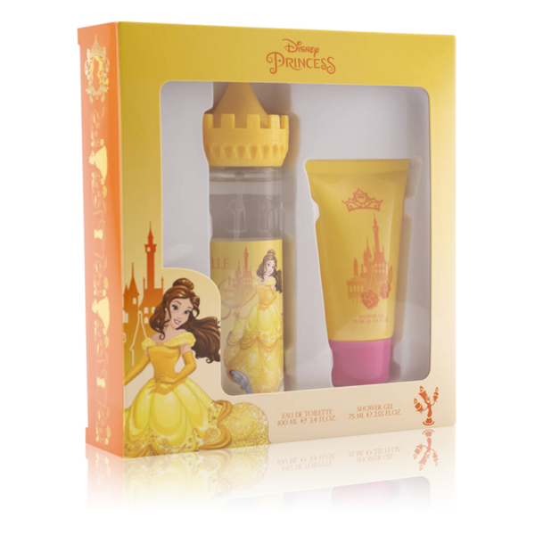 Disney Princess Belle Gift Set – Eau De Toilette (100 ml + Shower Gel 75ml)