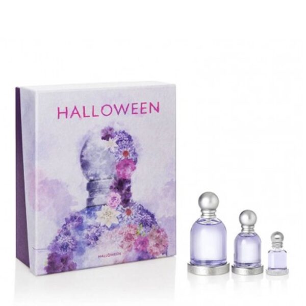 Halloween For Women – Eau de Toilette, 100 ml + 30 ml + 4.5 ml Miniature Gift Set