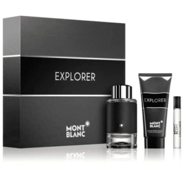 Mont Blanc Explorer – Eau de Parfum, 100ml + 7.5ml Travel Size + 100ml Shower Gel