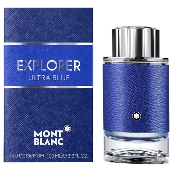 Mont Blanc Explorer Ultra Blue – Eau de Parfum, 100ml + 7.5ml + Deodorant Stick 75g Gift Set